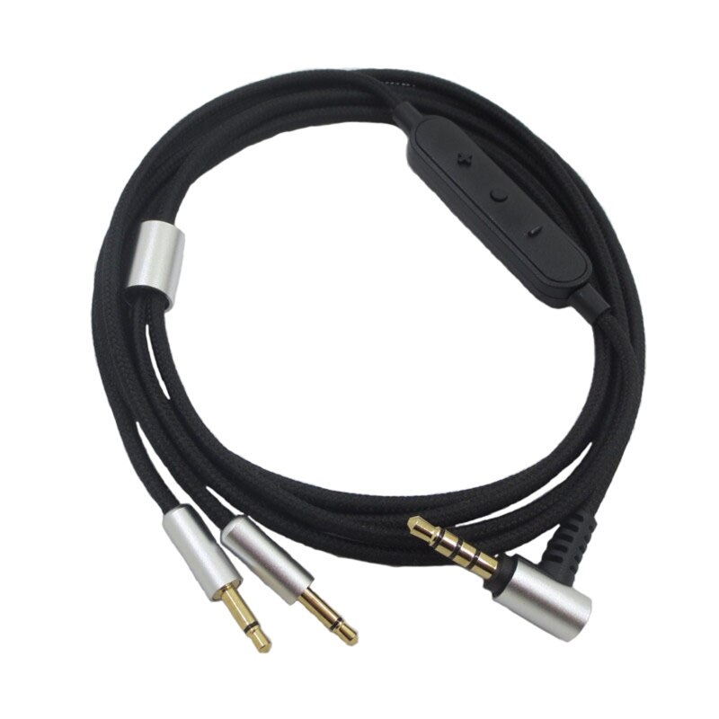 1 Pc Vervanging 3.5Mm Naar 2.5Mm Koptelefoon Kabel Voor Sennheiser HD202 HD477 HD497 Headset Audio Cord Met Tuning functie: 2