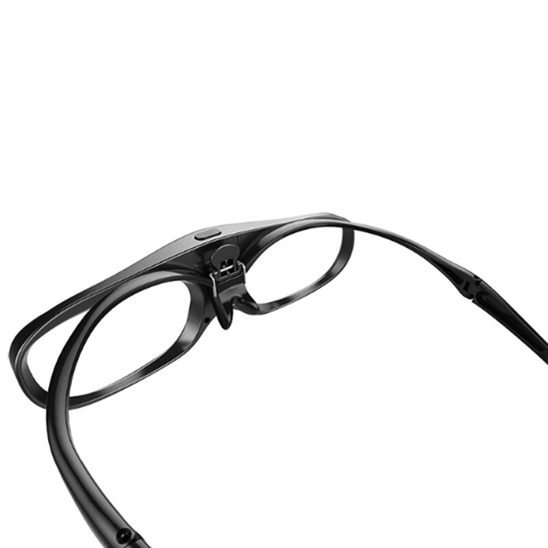 Gafas con obturador activo, patillas desmontables DLP Link 3D para Optoma/BenQ/Sharp/Acer/Samsung proyector