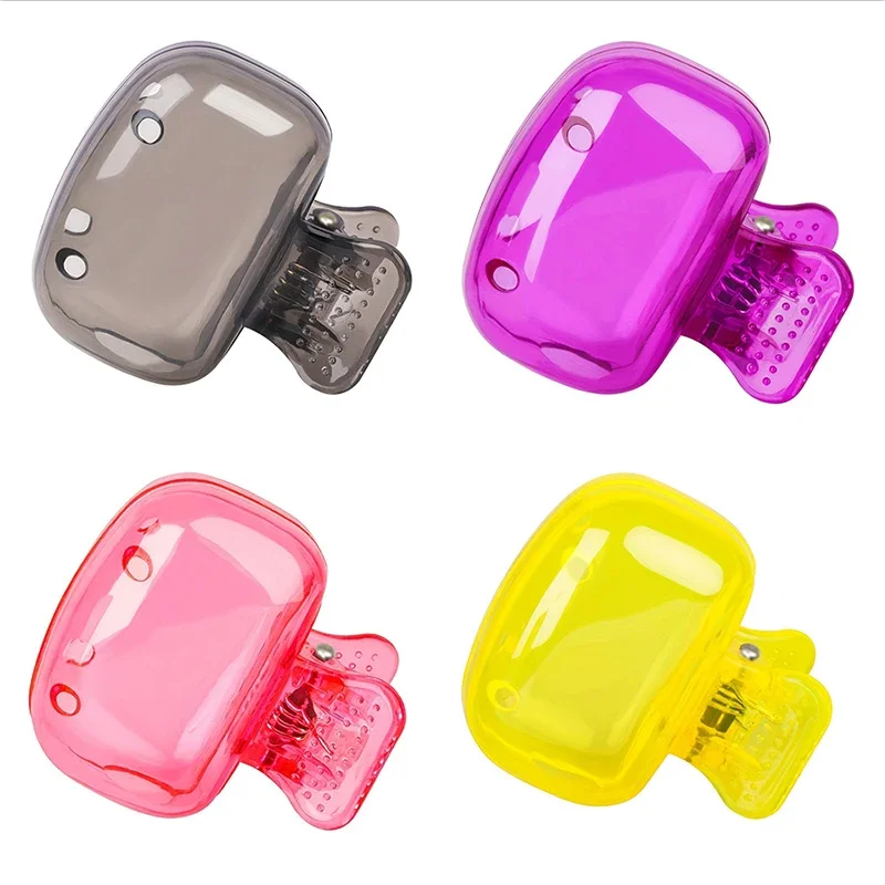 Newest Toothbrush Storage Clip Household Travel Portable Anti-dust Toothbrush Head Protector Multiple Functions Travel Organizer: Orange