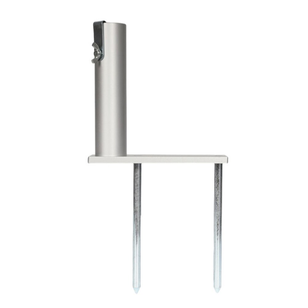 Sunshade Umbrella Stand Spike Parasol Ground Plug Metal Insert Plug for Summer Outdoor Fixed Sun Umbrella