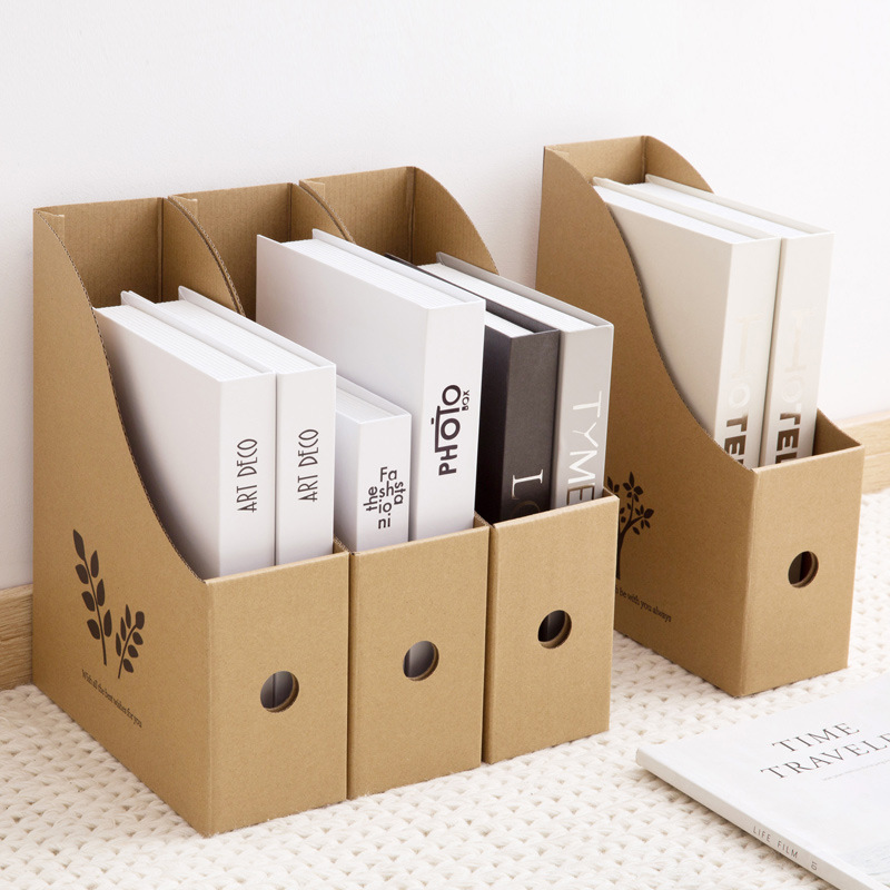 Bestand Papier Houder Desktop File Organizer Voor Boeken Documenten Opbergdoos Document Bureau Map Kantoor Suppiles Papierlade