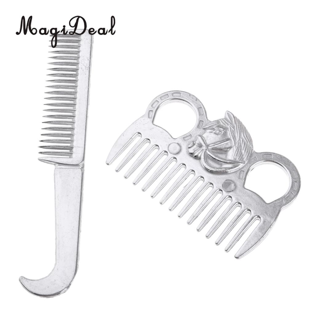 9pcs Horse Care Grooming Equipment Equestrian Kit Sweat Scraper Brush Comb Equestrian Supplies