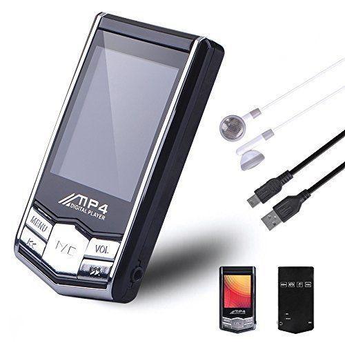 Slim MP4 Music Player with 1.8 Inch LCD Screen Media Video Game Movie FM Radio With Earphones USB