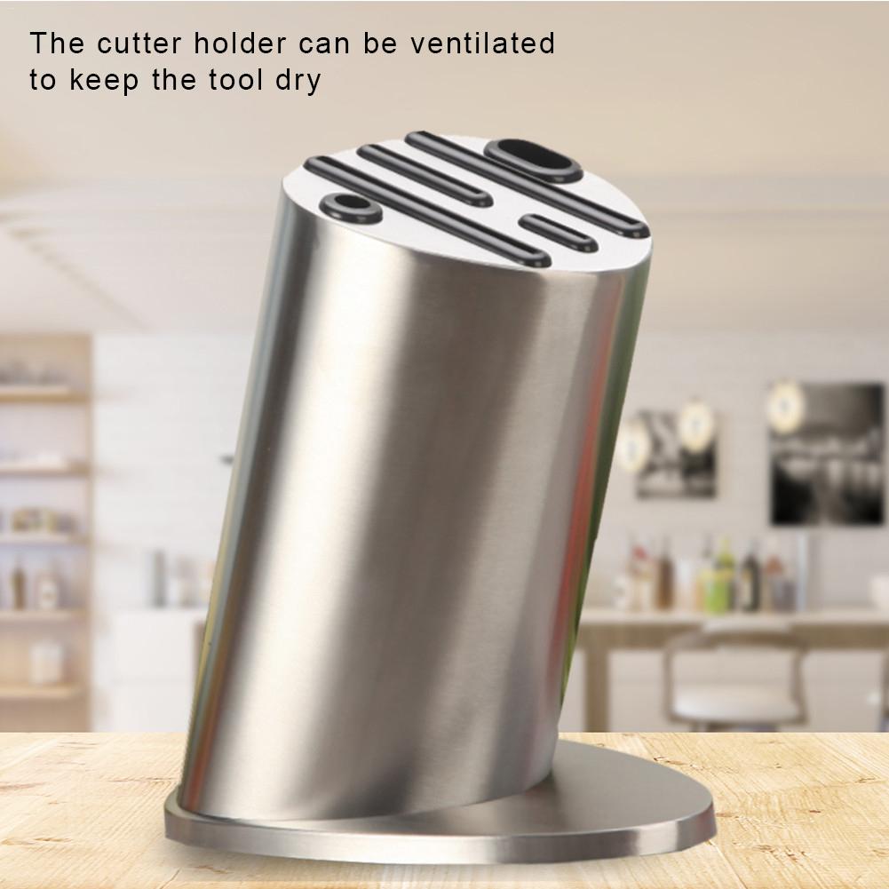 Knife Stand Holder Kitchen Knife Stainless Steel Knife Stand Cutter Holder Kitchen Supplies Innovative Cutter Holder Knife Holde