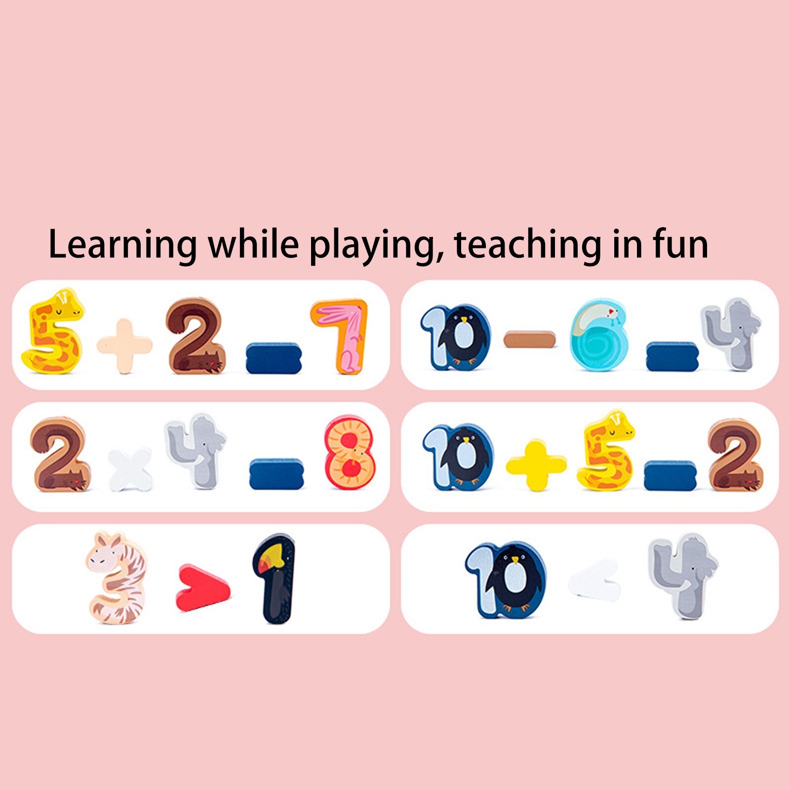 Learning Toys for Toddlers Wooden Number Alphabet Puzzles Shape Sorting Counting Ntelligence Development Educational Toy Jouet