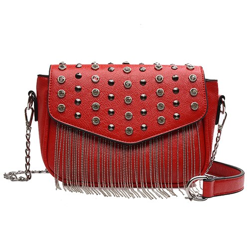 JIEROTYX-bandoleras plateadas con borlas y diamantes para mujer, bolsos de hombro femeninos pequeños, de noche,: red