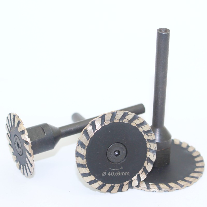 Mini Diamond Saw BIade 6mm shank Carving Grinding Cutting Disc for Granite Marble Stone Concrete cutting tool