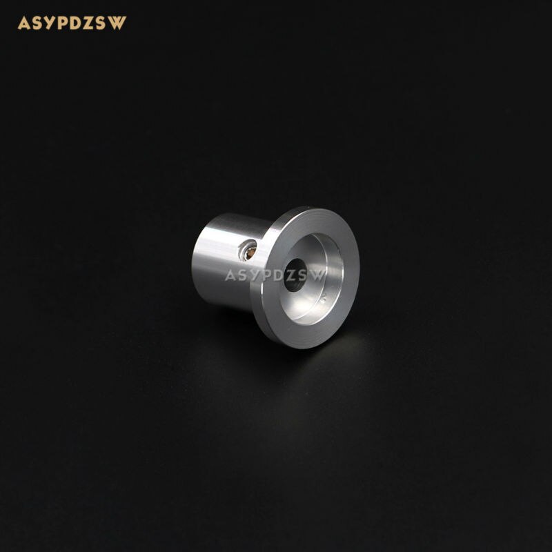 1 PCS HIFI High gloss silver 25*17*22 Full aluminum amplifier solid Volume potentiometer knob