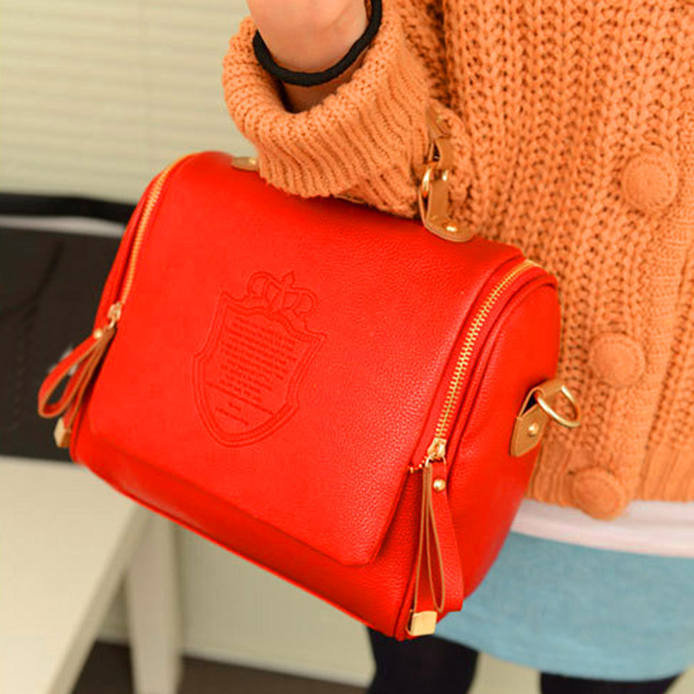 38# Ladies Messenger Bag Women's Solid Color Messenger Bag Main Lady Messenger Bag Handbag Coin Bag