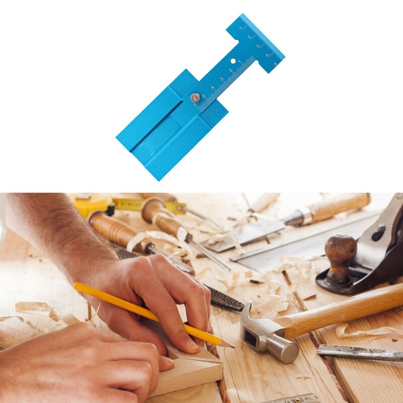 Saw Table Height Ruler, Table Saw Depth Measuring Ruler