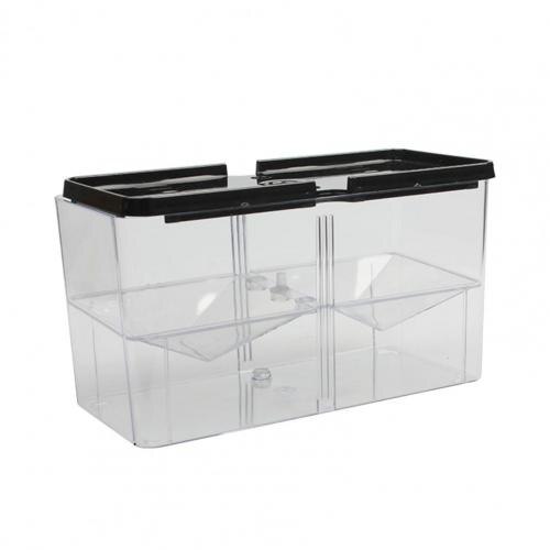 Fish Isolation Box Safe Aquarium Breeding Tank Isolation Box Home Use Fish Hatching Box: Black