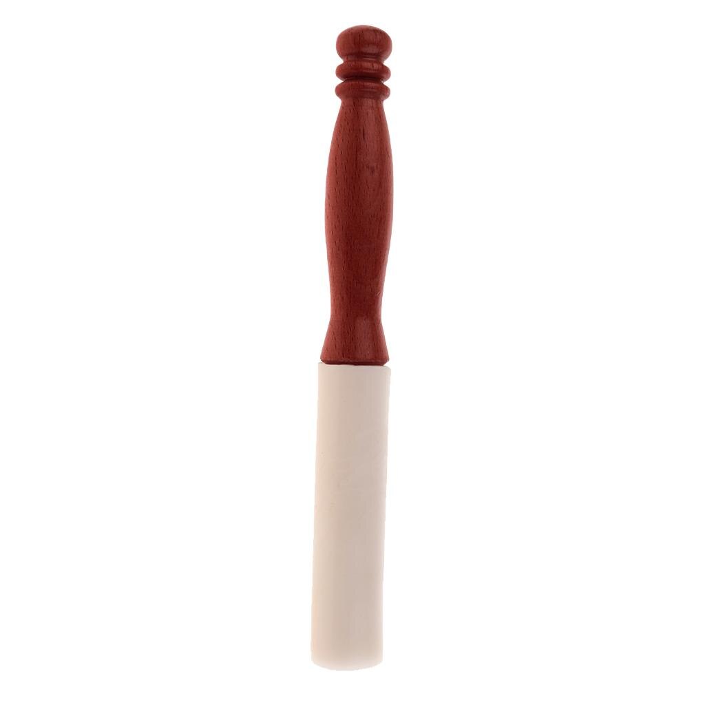 Bol de chant en caoutchouc, maillet de pyramide musicale de