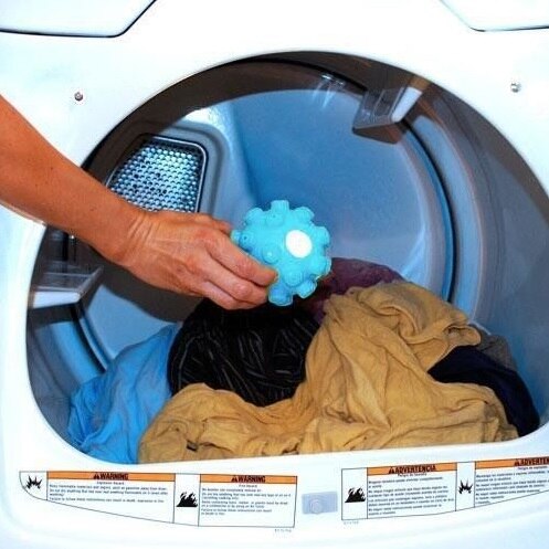 Wrinkle Remover Dryer Ball Comfort Fabric Softener Laundry Patches Iron On Clothes Steamy Magic Laundry Dryer Balls Set