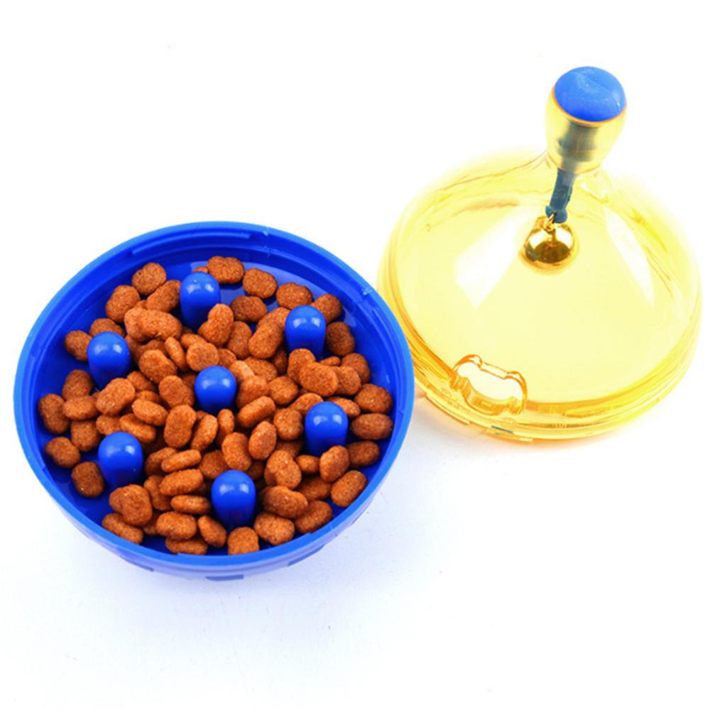 Pet Training Exercise Tumbler Leakage Food Smarter Interactive IQ Treat Ball Fun Bowl Toy Feeder Goods For Pets Products