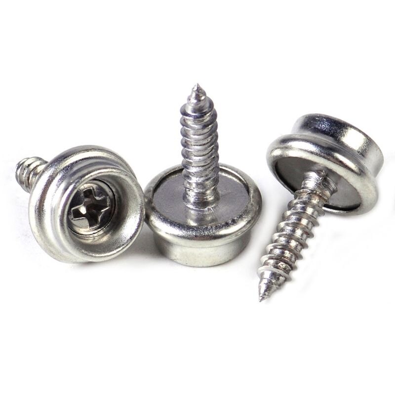 10 sets roestvrijstalen drukknopen voor tent, jacht, boot, canvas hoes, gereedschap, stopcontacten, knoppen