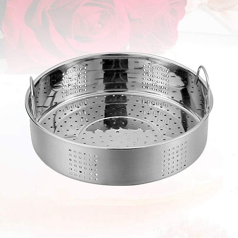 Grote stoommand van roestvrij staal, dikke stoommand voor het stomen van dim sum dumplings, broodjes, groenten, vlees, vis, rijst