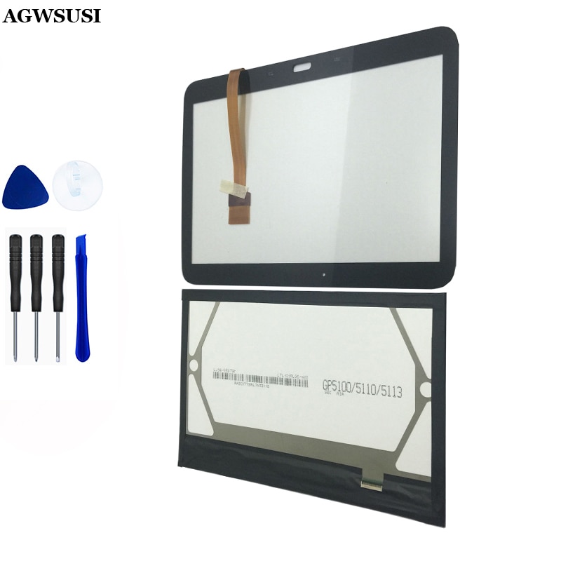 Lcd-scherm Voor Samsung Galaxy Tab 3 10.1 "GT-P5200 P5200 Lcd-scherm P5210 Lcd Display Panel Touch Screen Digitizer