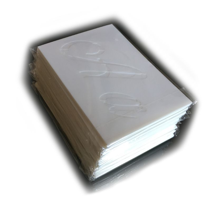 LYHURK Pochoirs Alphabet Et Chiffres - 36 Modèles En Plastique Réutilisables 12,5 CM Pour Peinture DIY Sur Bois, Mur, Tissu, Roche Et Tableau Noir