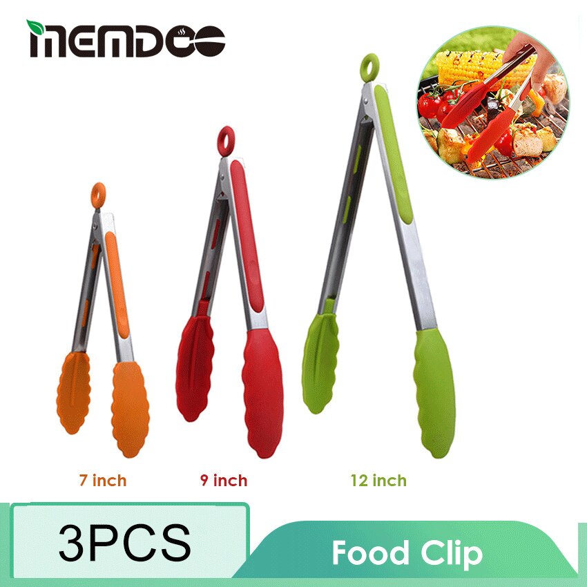 Xbox 360 Mando Pinzas De Silicona Con Mango De Acero Inoxidable - Perfectas Para Barbacoa, Ensalada Y Cocina Tenazas Para Ensalada Y Asar A La Parrilla