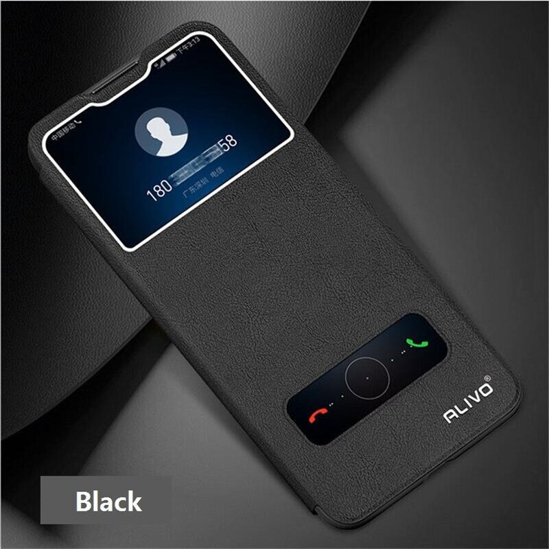 Inteligentne etui na okno dla honoru 50 Pro Honor 50 se etui na telefon magnes klapki skórzane etui na Honor 50 Pro se etui Honor50 Pro Funda