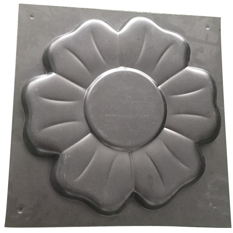 DIY Cement Pavement Mold Floor Tile Pavement Mold Flower Mold Stepping Stone Mold Reusable Cement Stone Garden Road Tool: Default Title