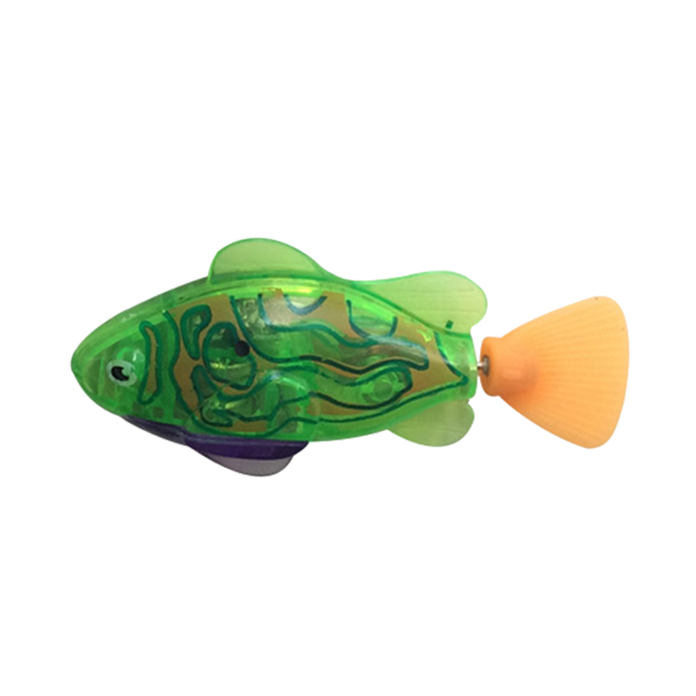 Cute Electronic Activated Battery Powered Toy Fish Pet For Fishing Tank Play Animals Fantastic Standard Home Decor: A