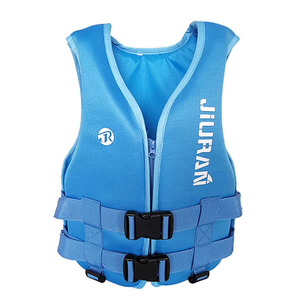 Chaqueta de neopreno para Rafting al aire libre para niños y adultos, ropa de esnórquel para nadar, pesca, kayak, traje de boatina: Blue L