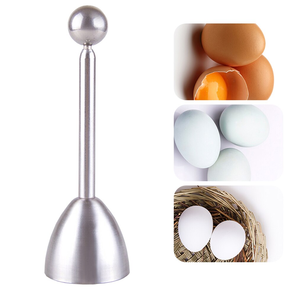 Rvs Ei Topper Shell Cutter Klopper Ei Opener Accessoires Keuken Ei Koken Tool