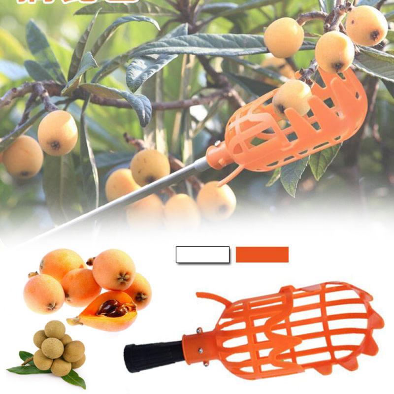 Fruit Picker Gardening Fruits Collection Picking Head Tool Fruit Catcher Device Greenhouse Fruit Picker Farm Garden Tools