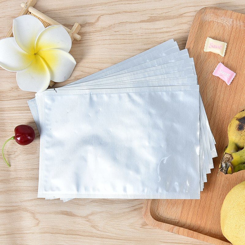 10pc Aluminum Foil Mylar Bags Silver Sealer Zipper Food Saver Bag Zip Lock Bag Packing Water Proof Stand Up Storage Pouches