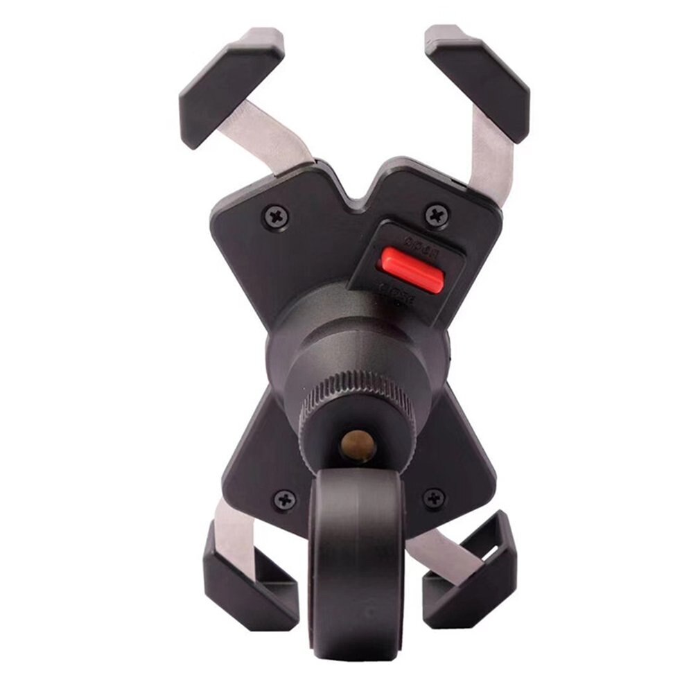 360 degree swivel universal motorcycle phone holder stainless steel smartphone mount stand for motorcycle