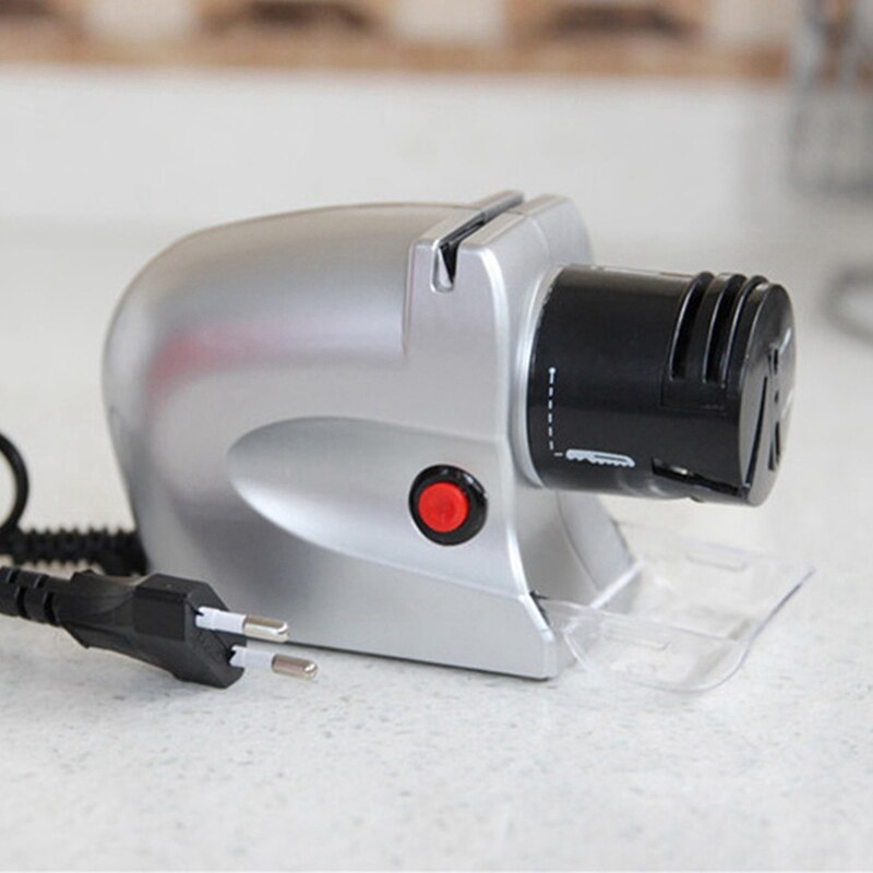 Afilador de cuchillos eléctrico, afilador rápido automático, afilador motorizado, herramienta de afilado, cuchillos profesionales, afilador, multifunción