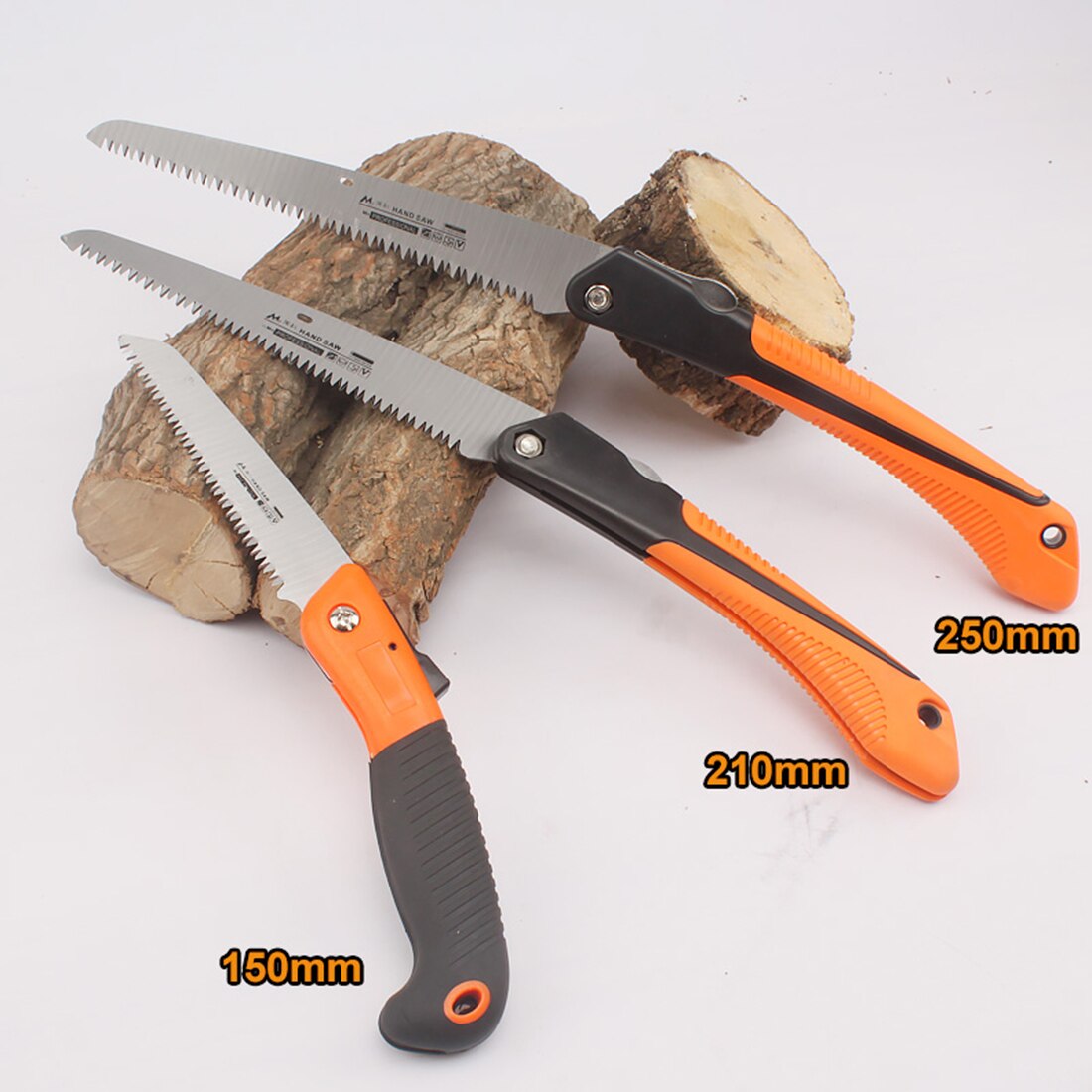 6/8/10 Inch Folding Cutting Hand Folding Saw Household Garden Multifunctional Wood Cutting 65MN Steel Mini Hand Saw