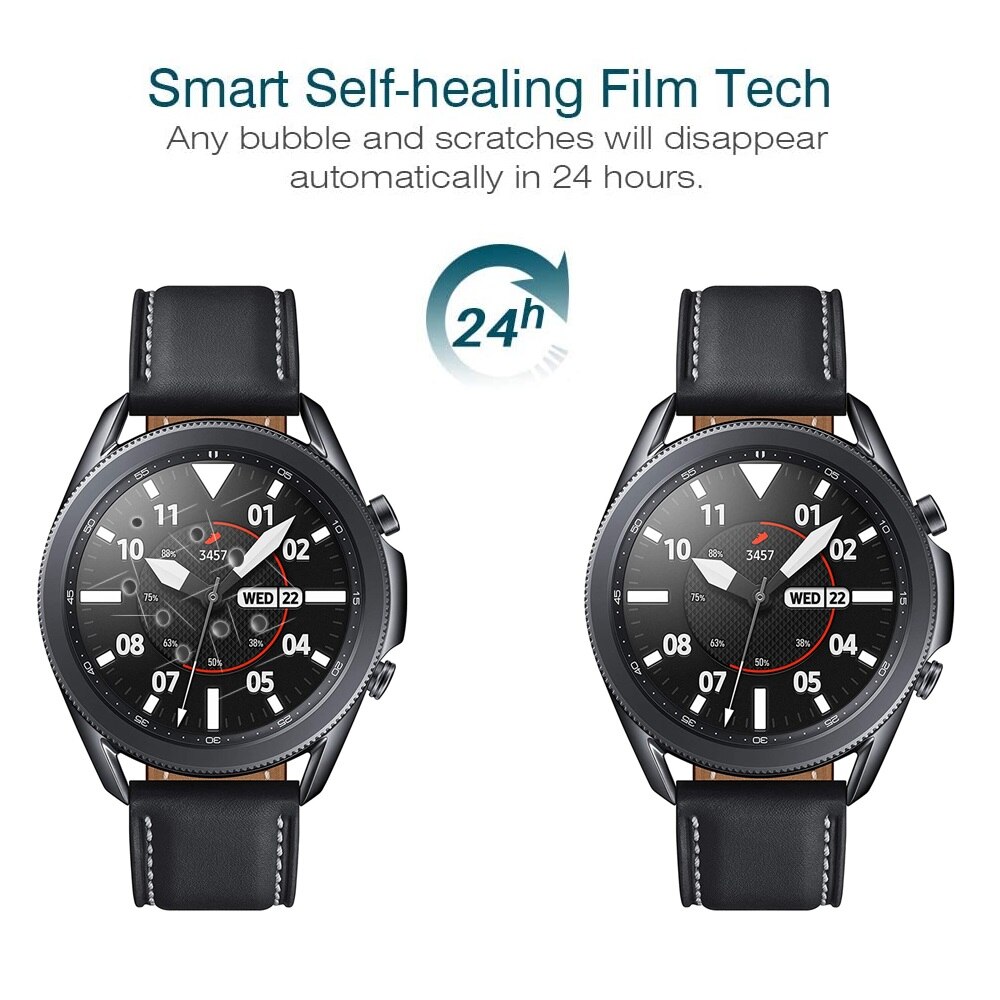 Screen Protector for samsung galaxy watch 3 45mm 41mm Clear Film HD Anti-Scratch Not Tempered Glass galaxy watch 3 film cover