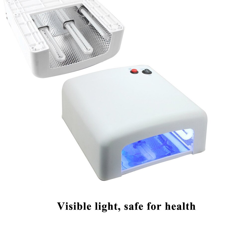 4 stks/set 9 W UV Lamp Licht Voor Nail Dryer Nail Lamp Curing Lamp Vervanging U-vormige Lamp tube Nail Art Supplies Manicure