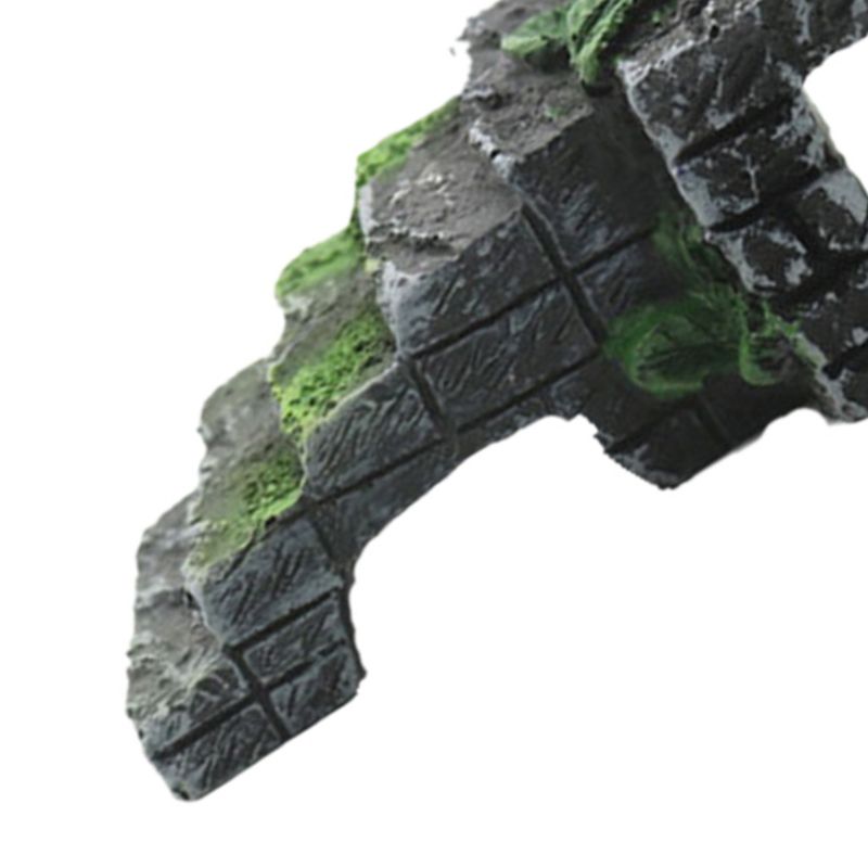 Schalie traprand voor aquaria en terrariums voegt schuilplaatsen toe en zwemt door  x6hc