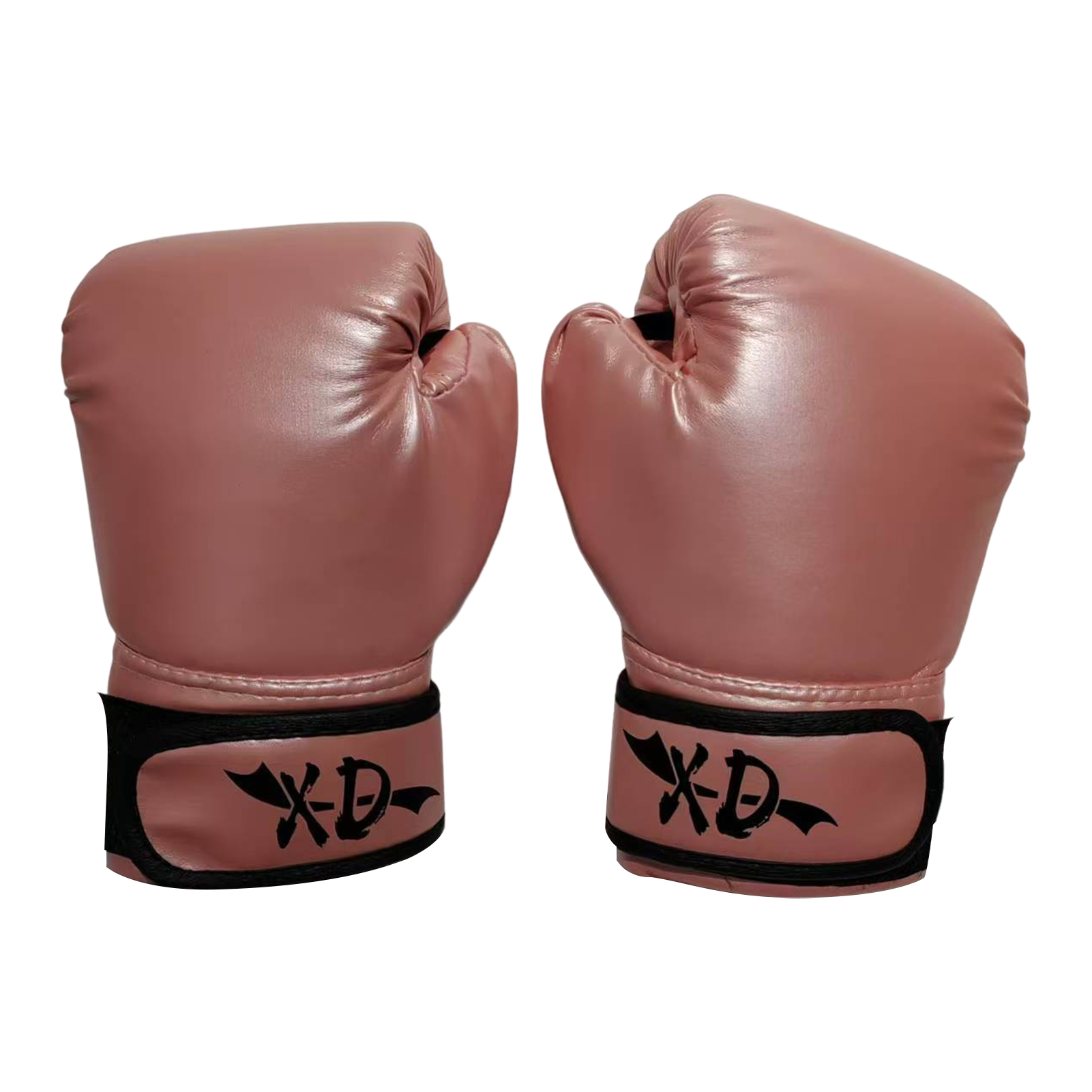 1 par de guantes de boxeo de PU, guantes de boxeo, guantes de boxeo duraderos y cómodos, atento para amantes de los deportes: Gris claro