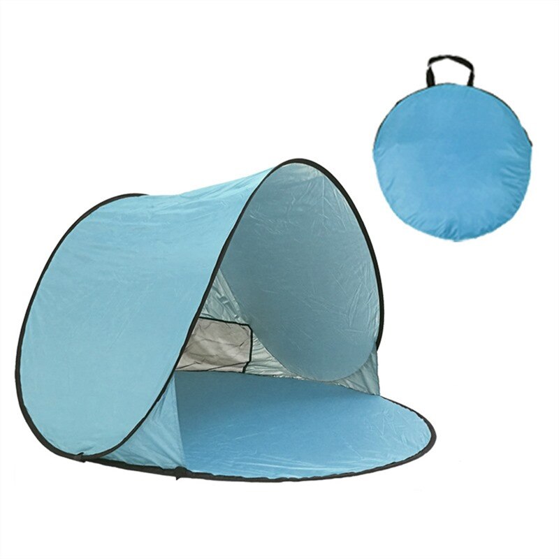 POP UP Family UV Beach Tent Instant Sun Shade Tent Anti UV Portable Automatic Kids Playing Sun Shelter Camping Fishing Hiking: 3