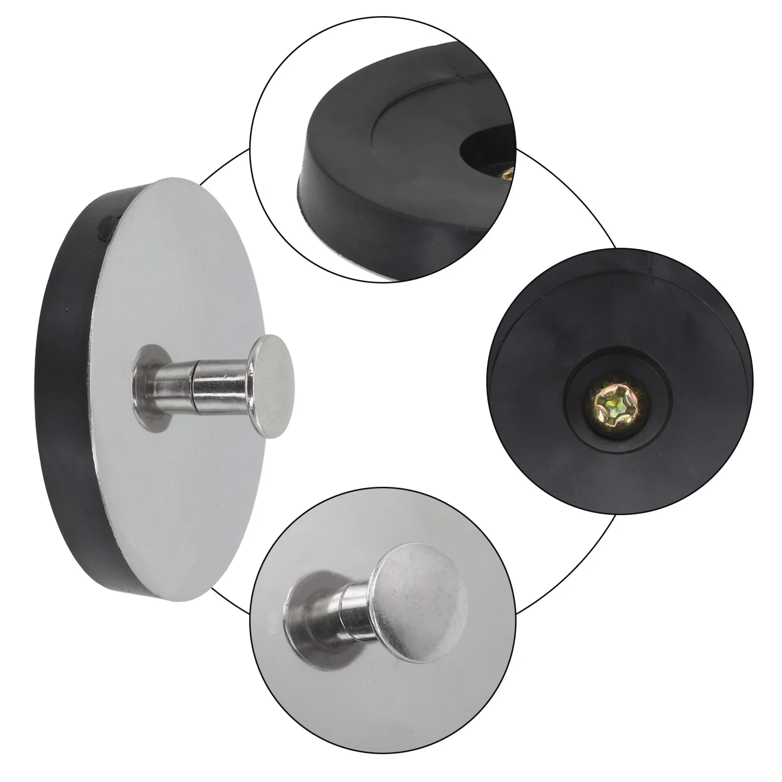 1 STKS Gootsteen Plug Bad Afvoer Stopper Rubber Badkamer Wastafel Rvs Gootsteen Plug Afvoer Plug Badkamer Gereedschap Pisa Deksel