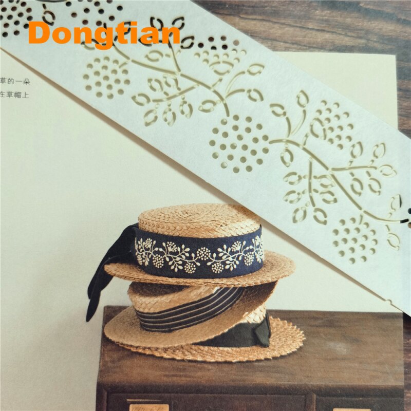 1 styk mimosa blød broderi skabelon broderi tegneskabelon 33*5cm