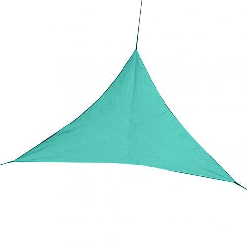 3/4/6m Outdoor Triangle Awning Waterproof Tarp Tent Outdoor Camping Sun Shelter Canopy Sunshade Sun Shade Beach Garden: Dark Green 4m