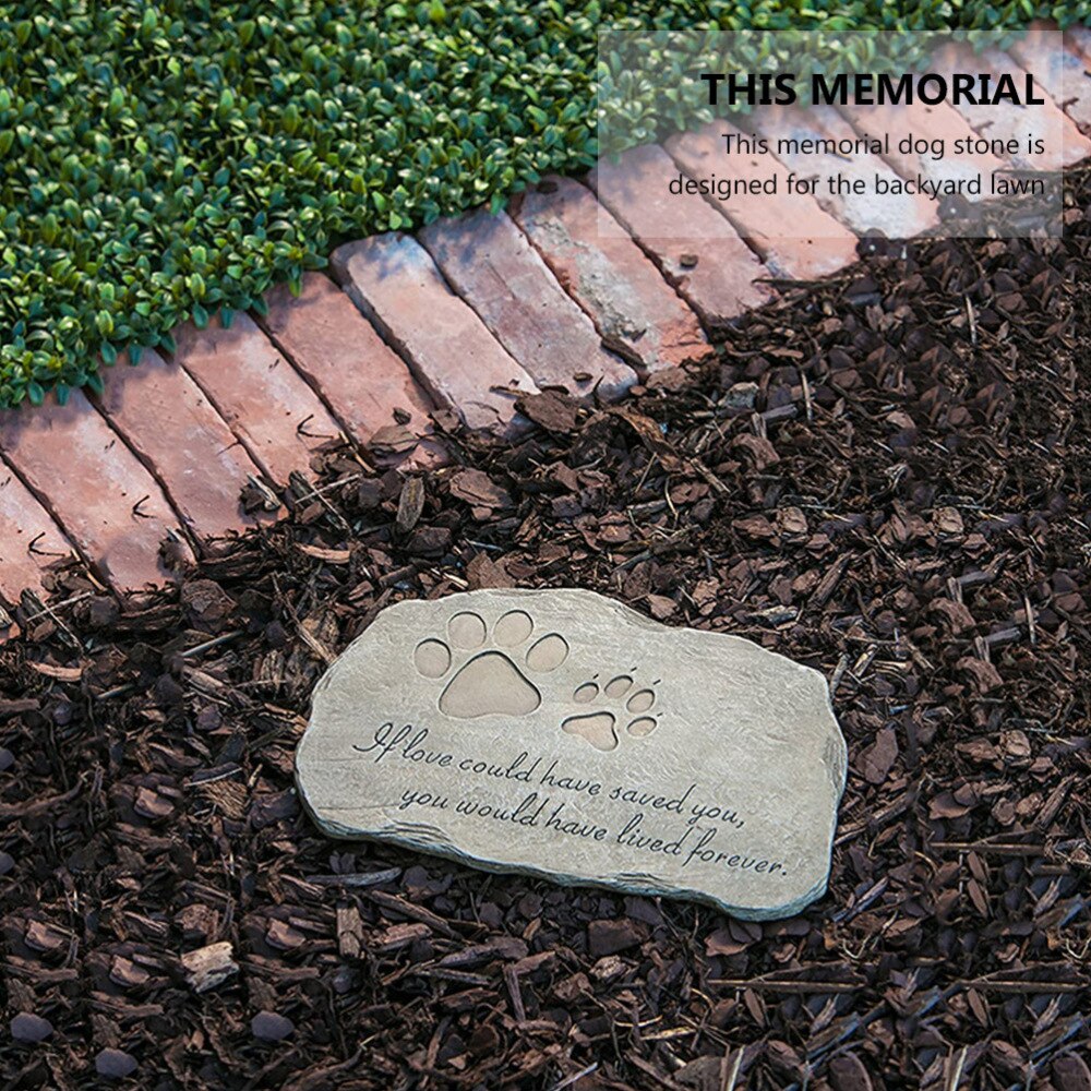 Pet Dog Memorial Stone Dog Garden Stones Grave Markers Dog Memorial