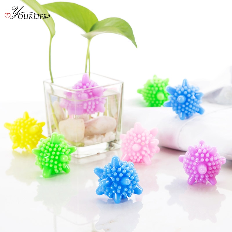 Oyourlife bola de lavar roupa mágica, eco-amigável, anti-enrolamento, bolas de lavanderia, reutilizável, forte descontaminação, produtos de lavanderia