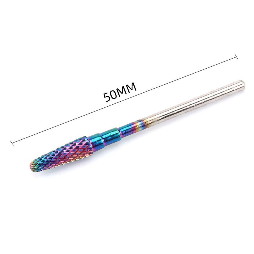 Tungsten Carbide Nail File Bits Nail Slijpen Heads Grote Kegel Veiligheid Bits Nail Cuticle Bits Voor Manicure Polijsten Pedicure: SKU1