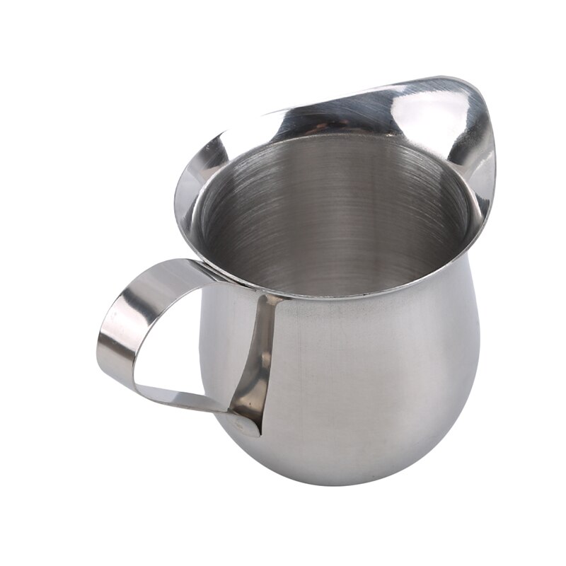 Stainless Steel Coffee Cup Foam Milk Jug Handmade Espresso Coffee Cup With Milk Cup Kitchen Accessories