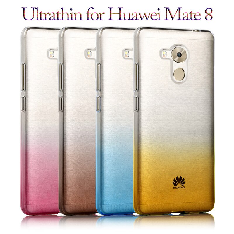 Zachte Siliconen Telefoon Gevallen Voor Huawei Mate 8 Rugdekking Ultradunne Tpu Edge Beschermende Shockproof Armor HuaweiMate8 Mate8 Coque