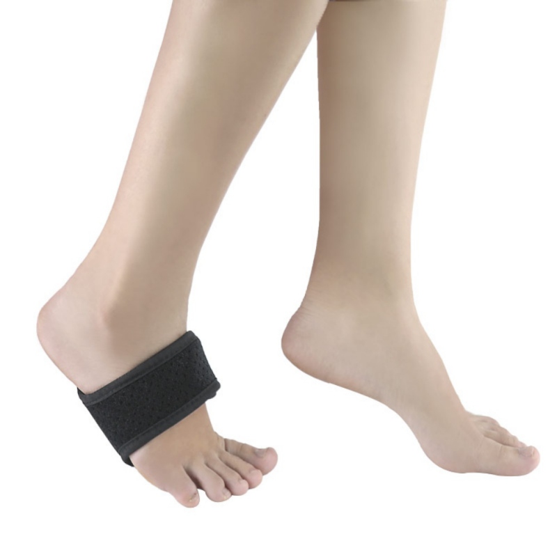 Foot Arch Support Brace Feet Heel Pain Relief Plantar Fasciitis Run-up Pad Feet Sole Care Cushioned Shoes Insert