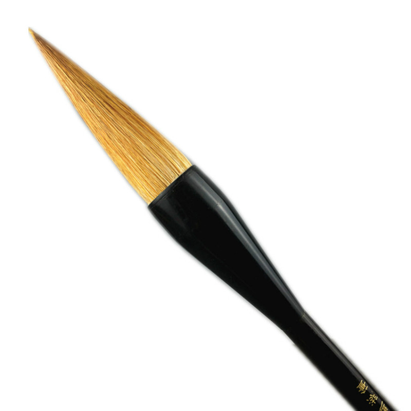 Pluma de caligrafía pincel de comadreja China pincel Tinta China pintura en forma de tolva pincel para escritura Couplet Caligrafia