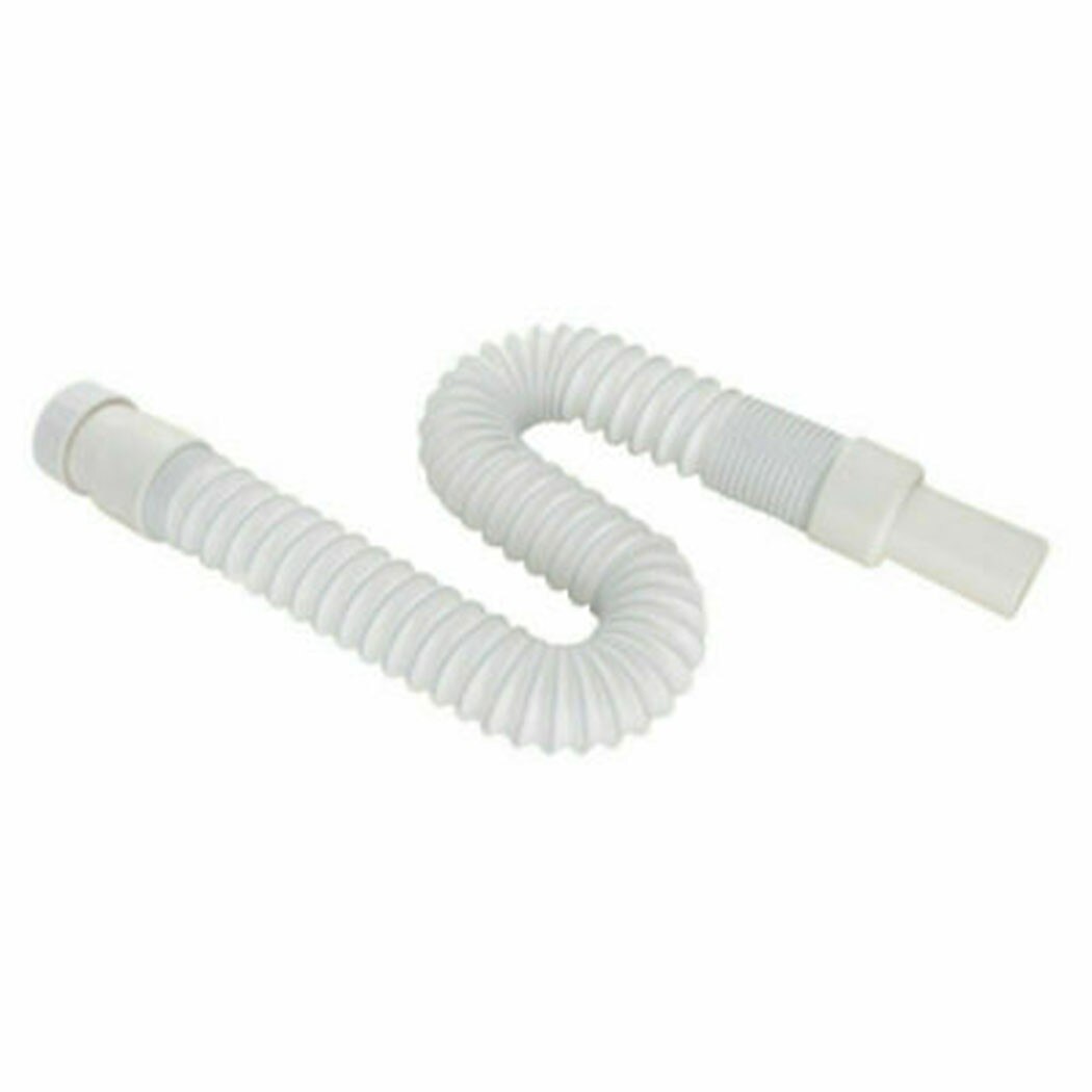 36-80cm Plastic Waste Pipe Flexible PLASTIC Basin Sink Waste Pipe Trap S-type Bathroom Kitchen Syphon Waste Pipe