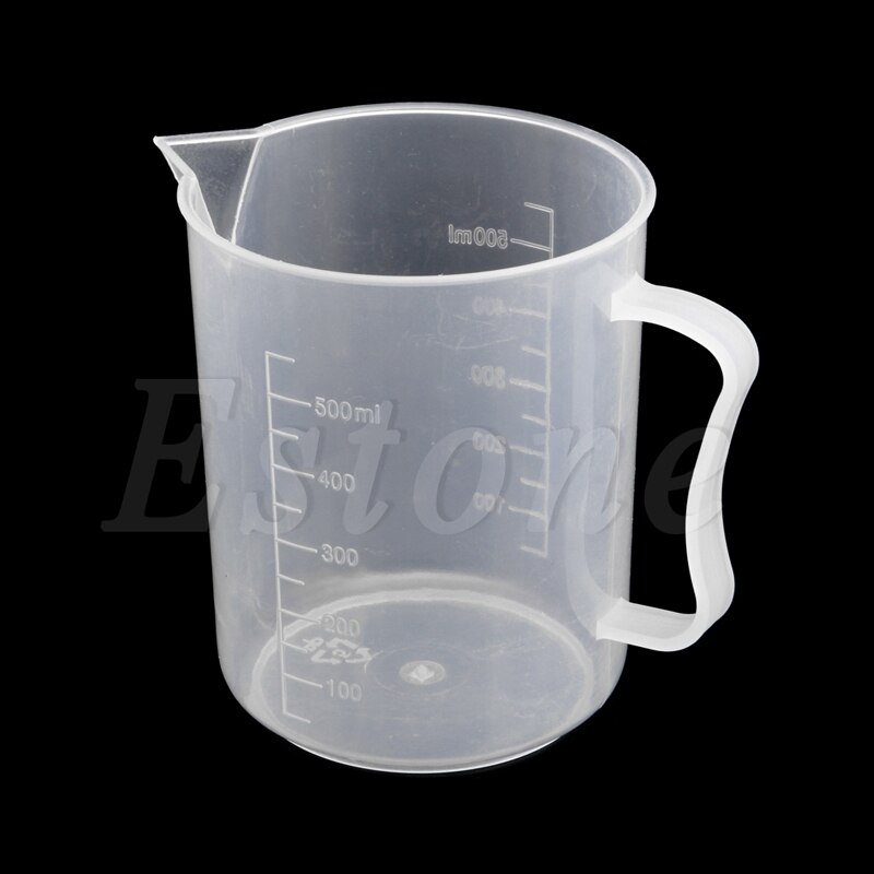 896B 150/250/500/1000/2000ML Plastic Measuring Cup Jug Pour Spout Surface Kitchen 1Pc